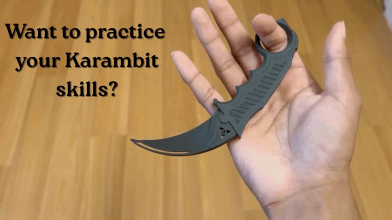 Cool Karambit, Knife Toy, Fun Gadget Gizmo, Quick