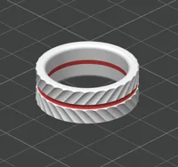 21,5mm inner diameter - 0.08mm layer, 2 walls, 15% infill