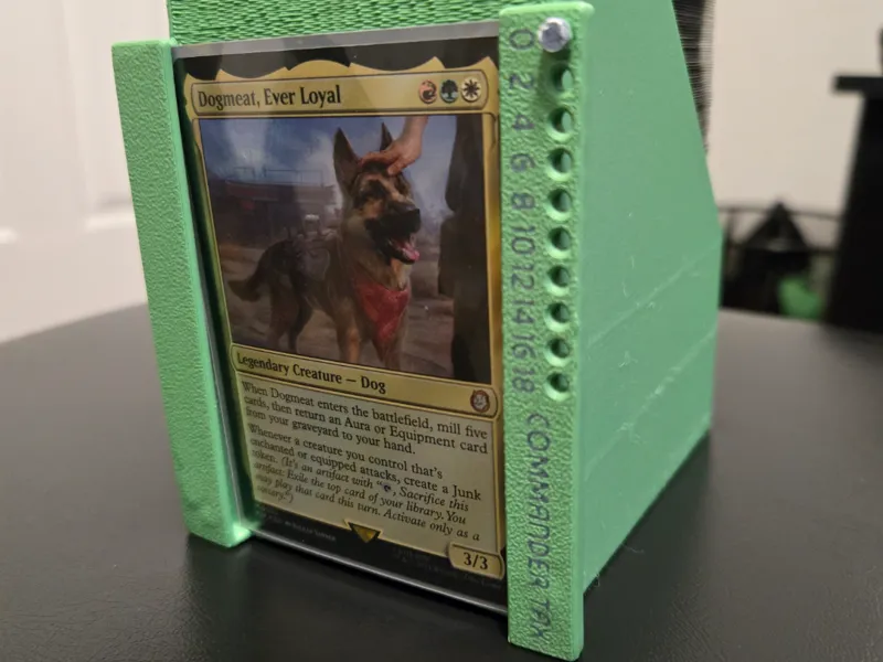 MTG Library Graveyard Exile Commander Token Holder