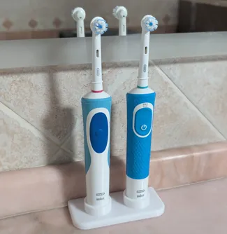 Oral B electric toothbrush stand | 2 slots version