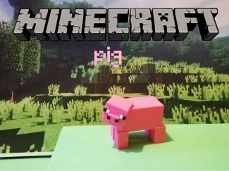 Cochon minecraft