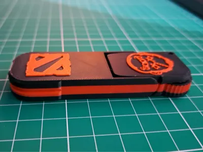Pudge Dota Phone Holder Keychain