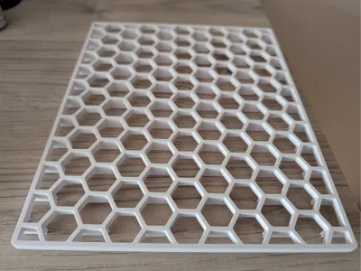 Honeycomb Drip Tray Elevated Dish & Cup Drying Mat