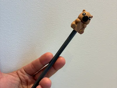 Capybara Pencil topper (NO AMS)