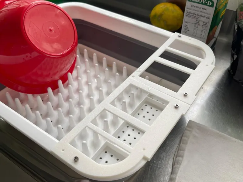 dish rack collapsable repair replacement part