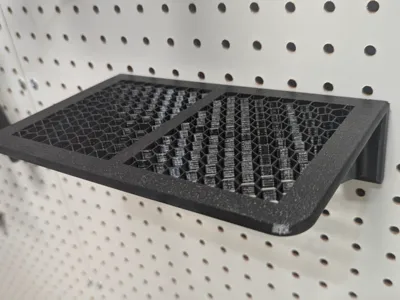 Pegboard Shelf using Sy's Peglock system