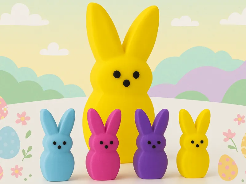 Peeps Marshmallow Bunny v2.0 *Newest Version*