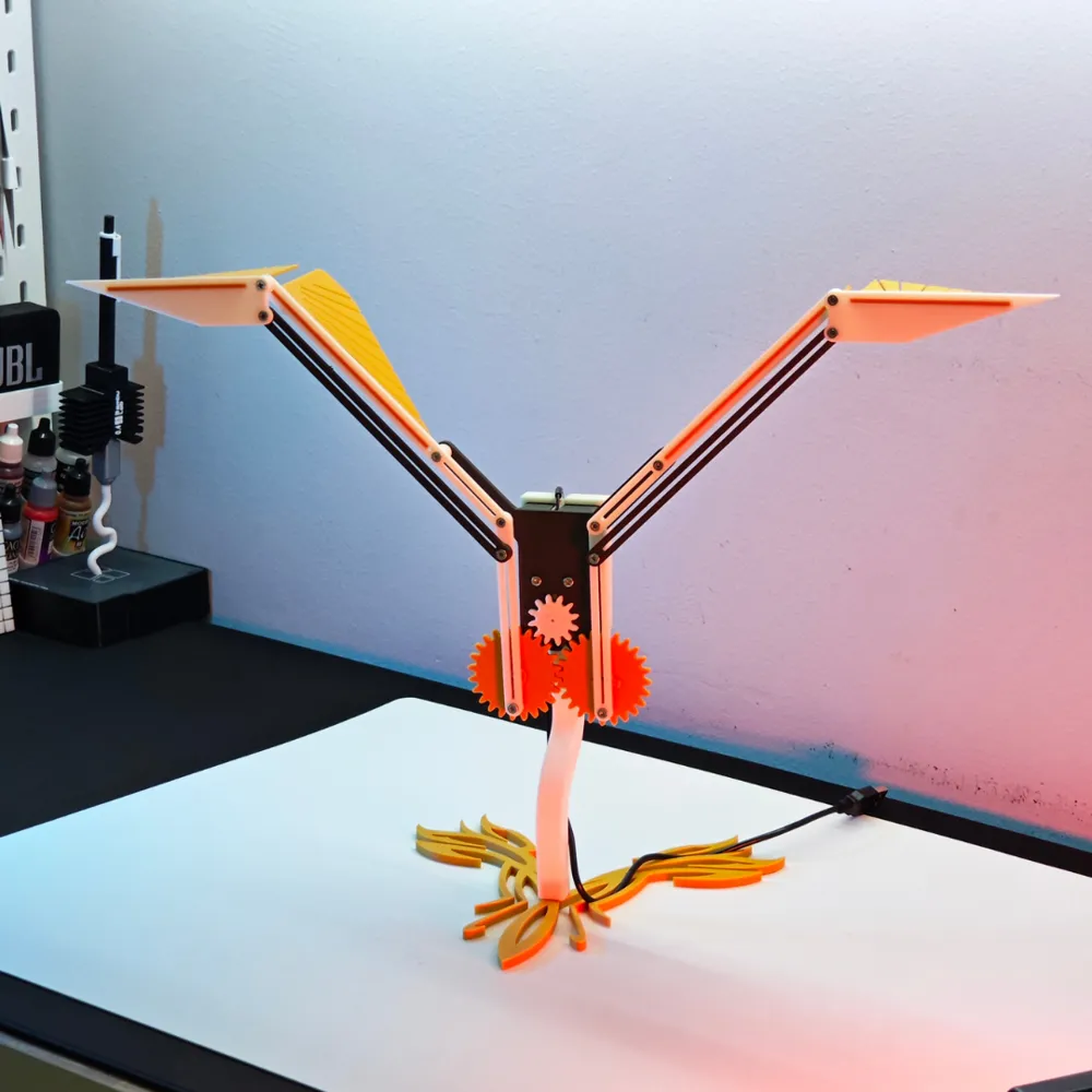 Ornithopter Flapping Mechanisms by 3D Paint Lab MakerWorld: Download ...