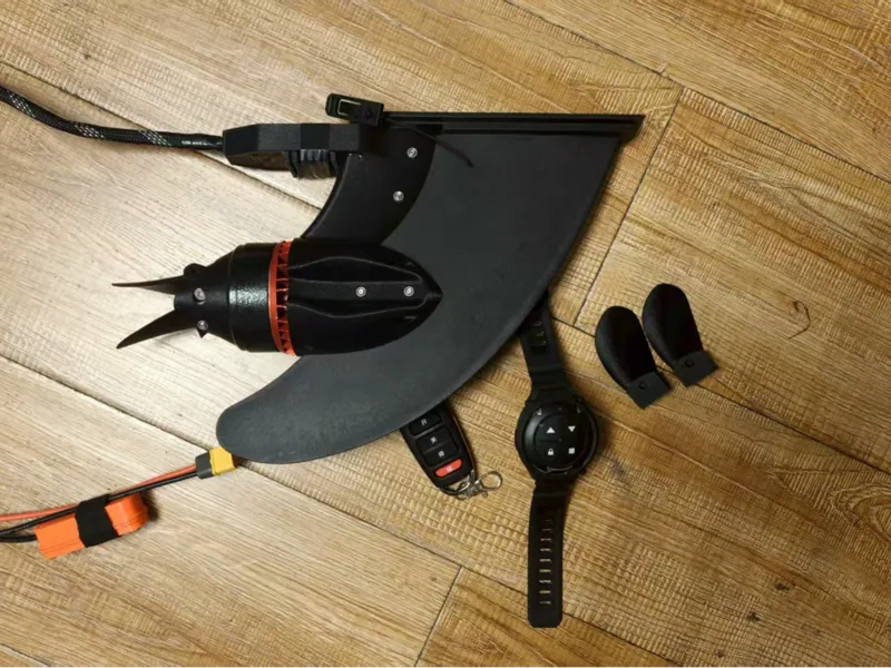 大疆6010电机制作的水下浆板推进器全套支架