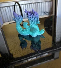Figurine de dragon forestier — photo 7