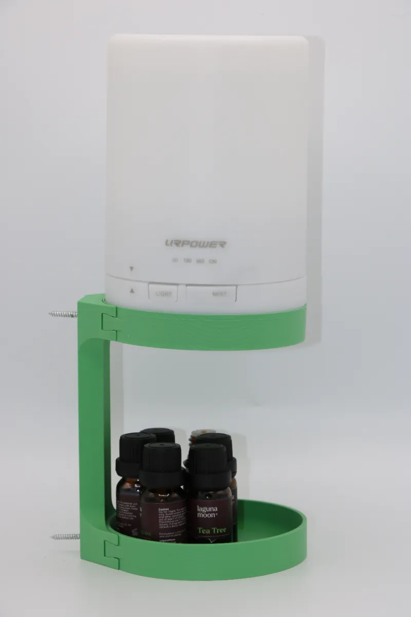 Wall mounted tray