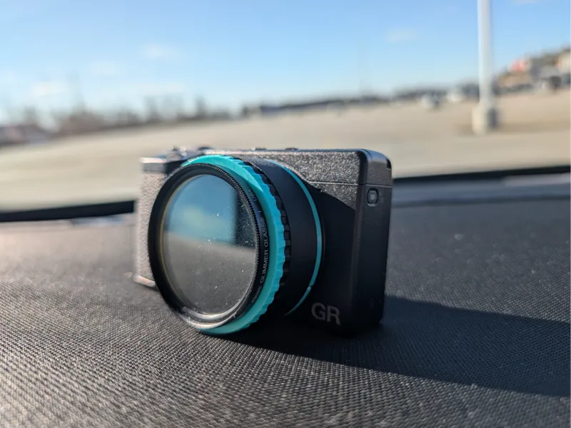 Ricoh GR IV 49mm and 52mm Lens Filter Adapter
