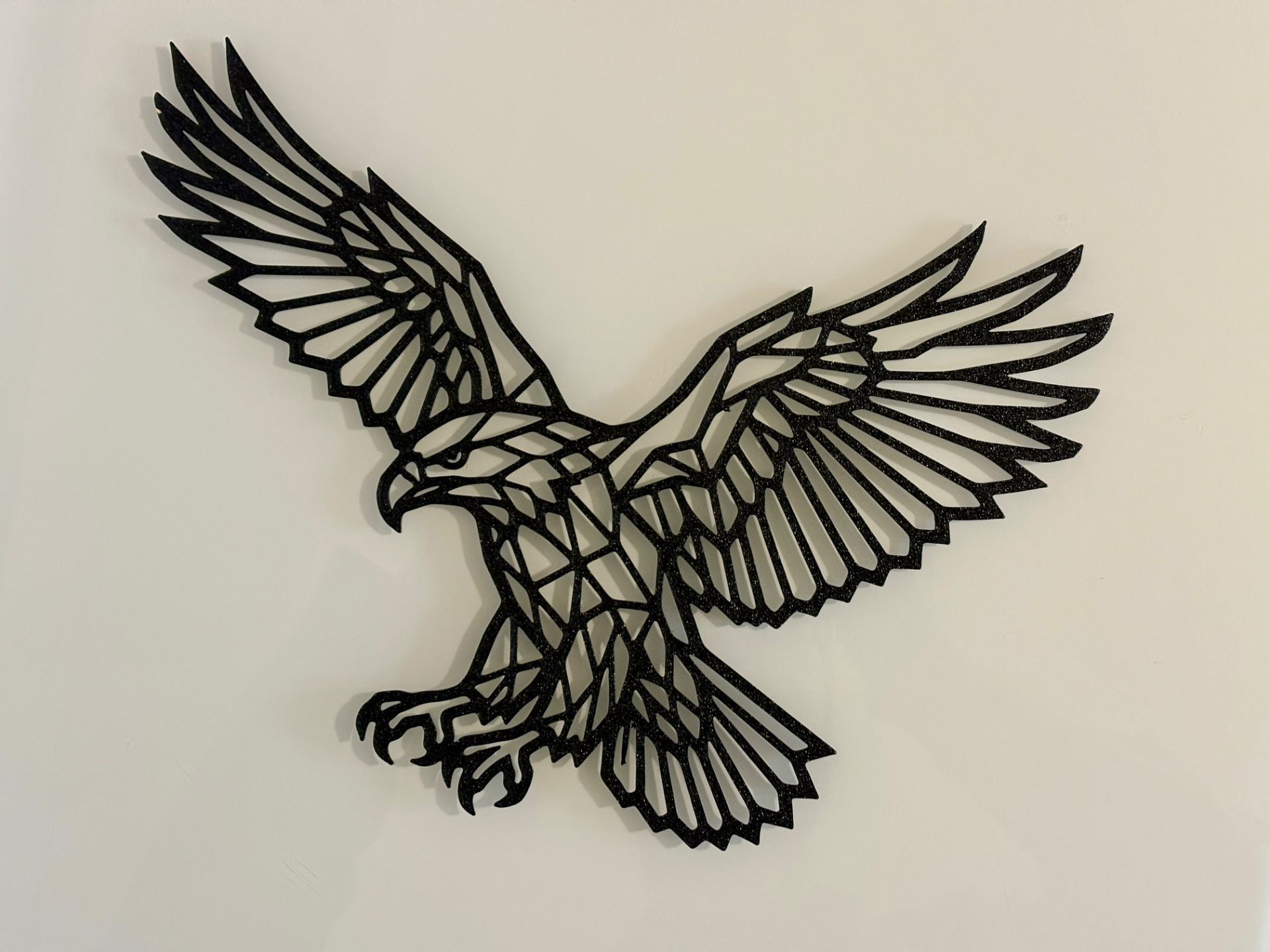 Aquila arredo parete casa modello design stencil