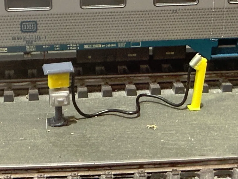 H0 elektrische Zugvorheizanlage