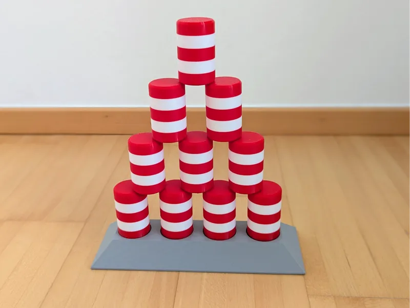 Nerf Shooting Gallery - Can Knockdown