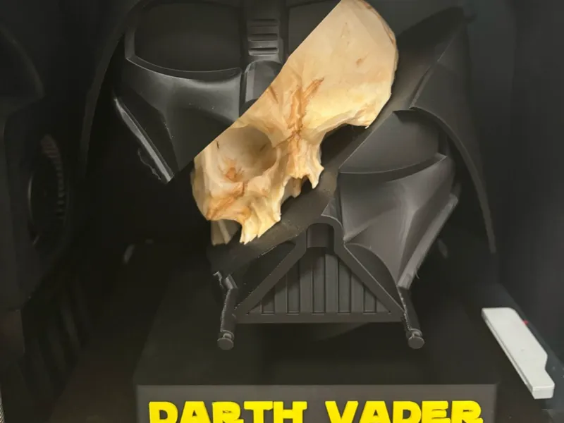 Darth Fener (Vader) Scheletro _ Base + Skull