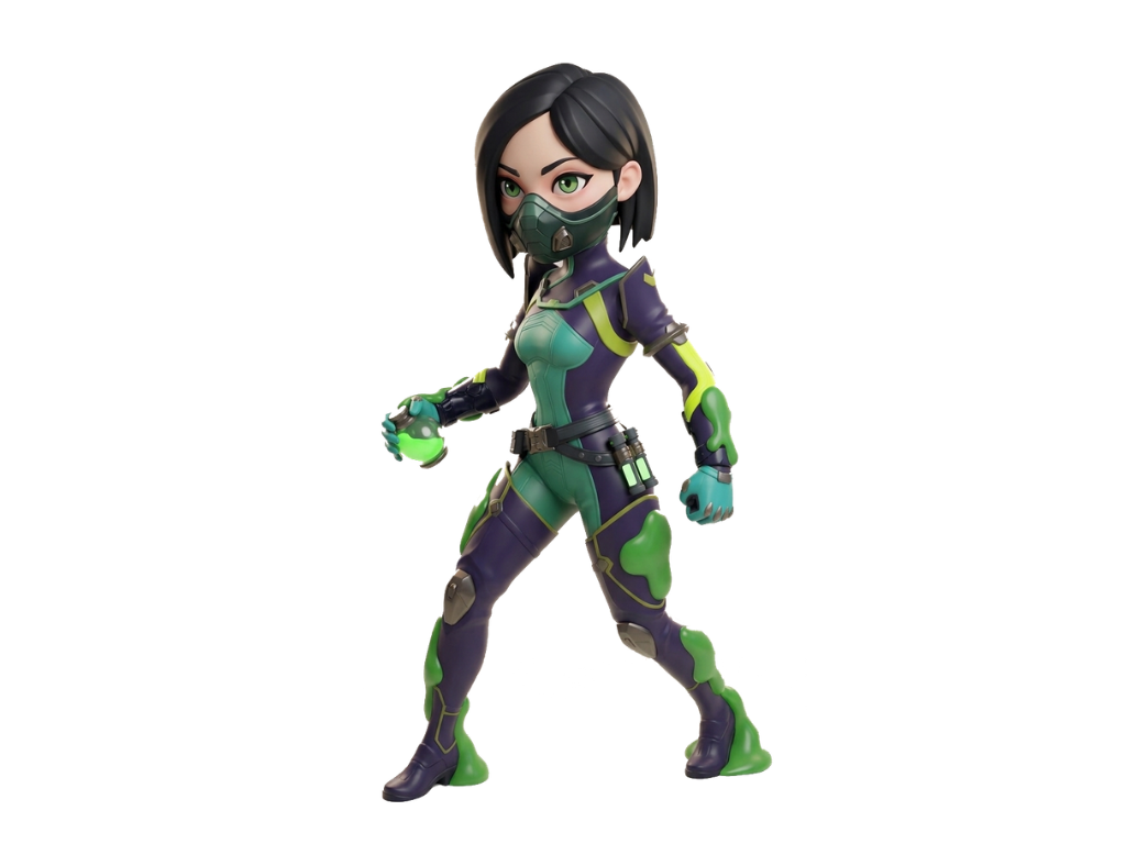 Viper - Stylized Miniature (Single Color)