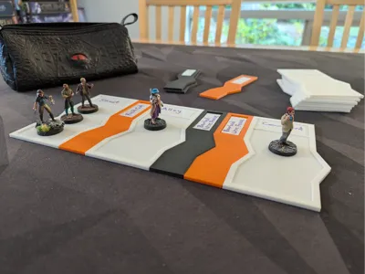 Call of Cthulhu chase boards