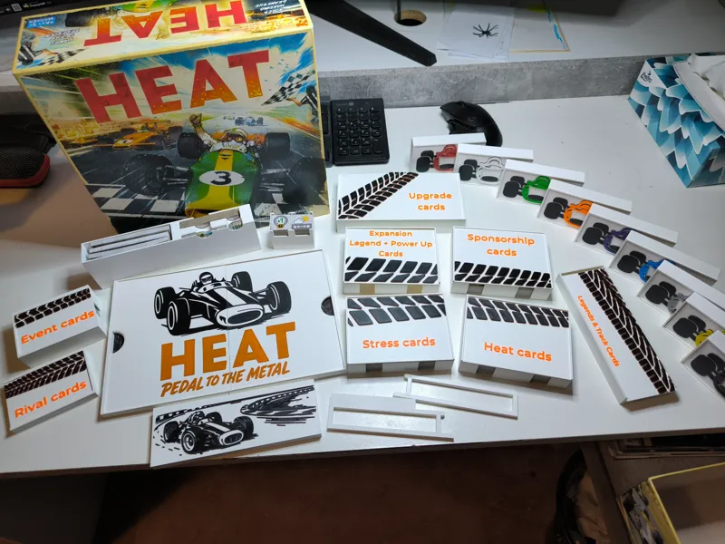 HEAT Pedal to the Metal Insert (+ HR +TV +RR +LEG)