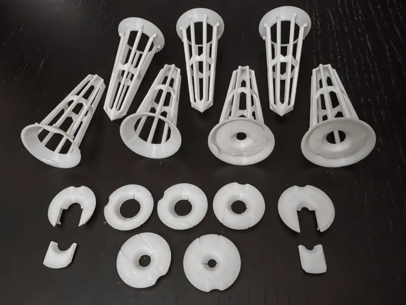 Hydroponic basket with cap (variety of options)