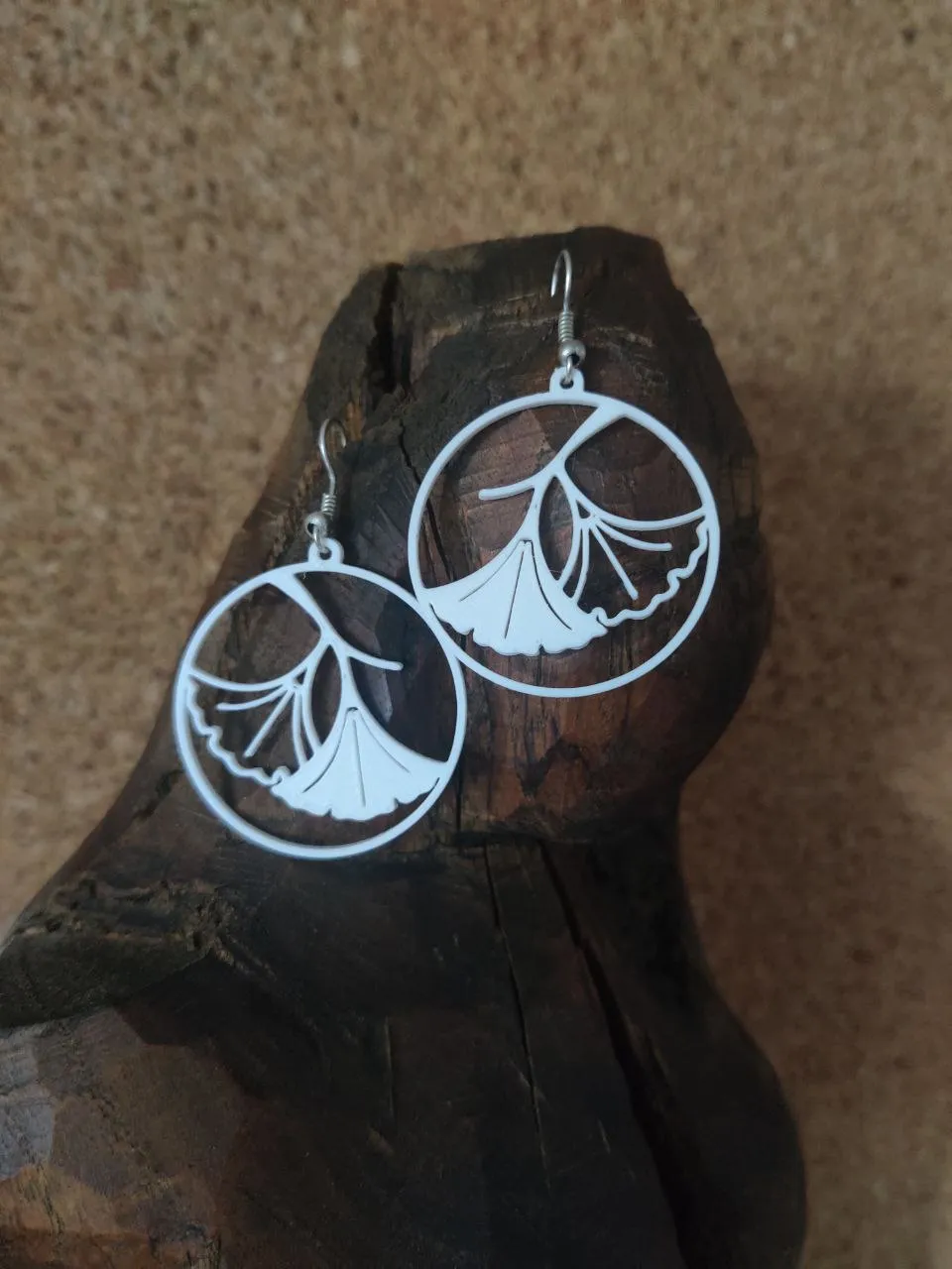 Ginkgo Flow Earrings view 4