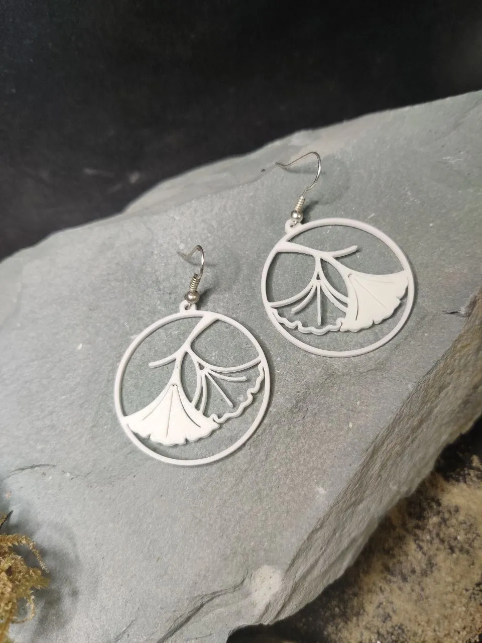 Ginkgo Flow Earrings view 2