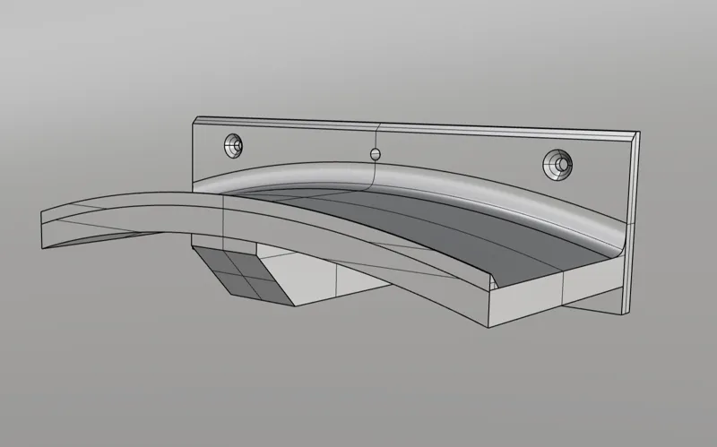 Wall mount for vacuum cleaner hose or other hoses