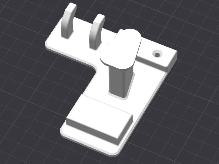 Hair straightener holder