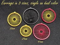 Boucles d'oreilles fil rondes — photo 2