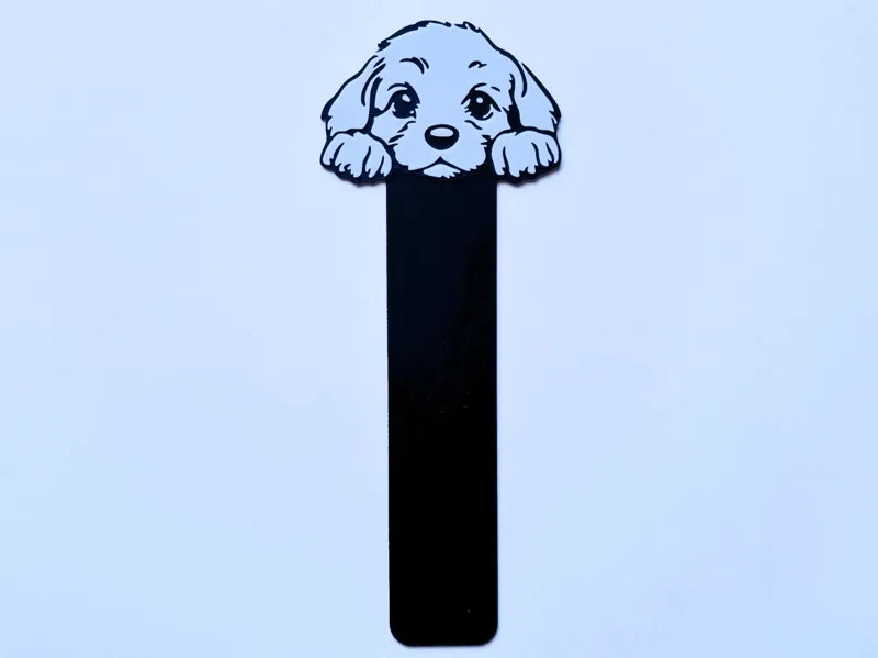 Marcapaginas poodle