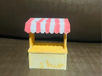 Mini Market Booth Display Stand