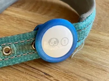 Porte-AirTag pour collier de chien