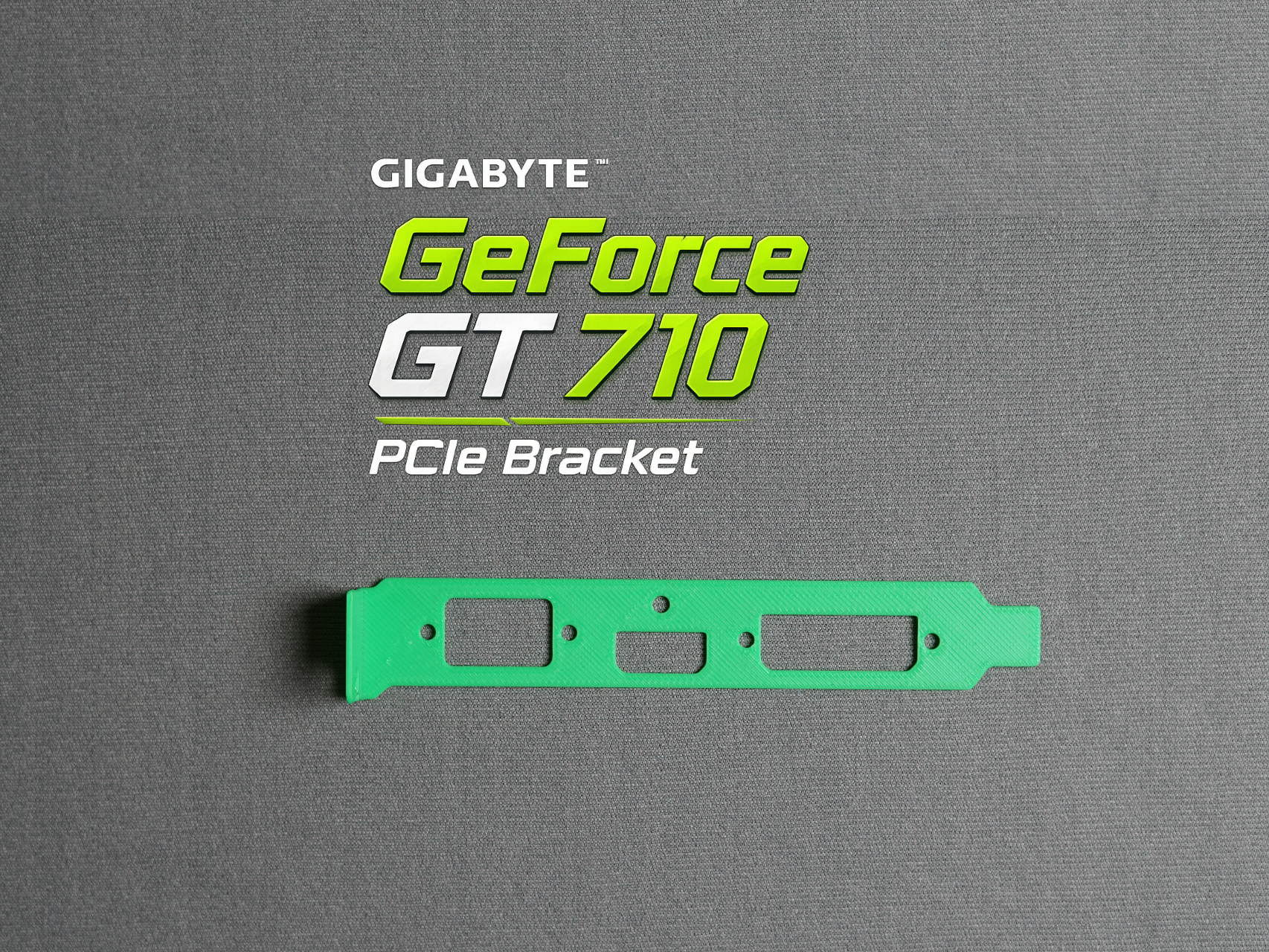 GIGABYTE GeForce GT 710 PCIe Bracket