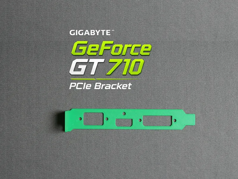 GIGABYTE GeForce GT 710 PCIe Bracket