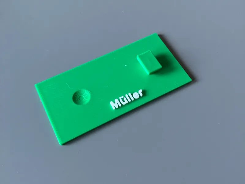 Ständerplatte Playmobil Müller