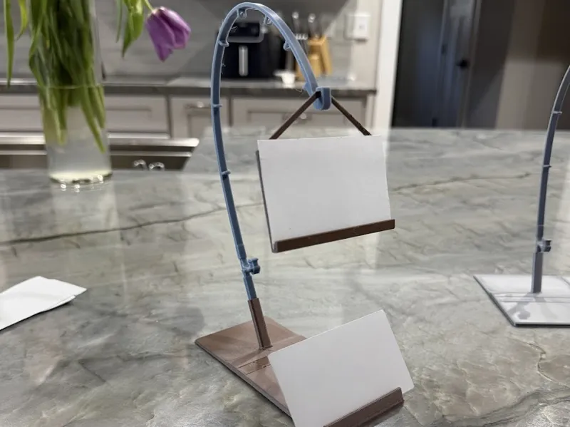 Fishing Rod Business Card Holder - Easy Print