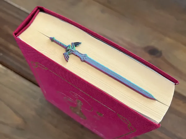 Marque-page Master Sword haute définition (Zelda)