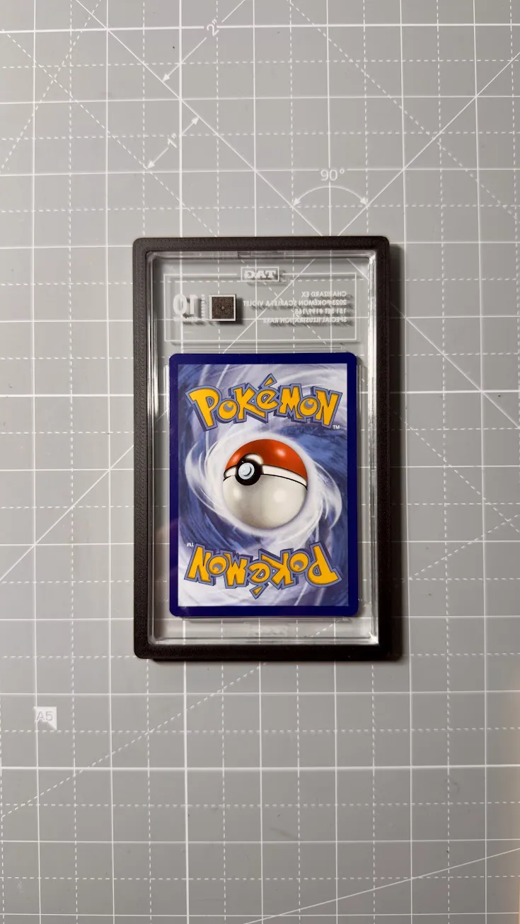TAG Graded Slab Case Bumper - TCG - Free 3D Print Model - MakerWorld