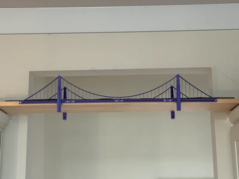 Golden Gate Bridge sides for cat bridge/modeling