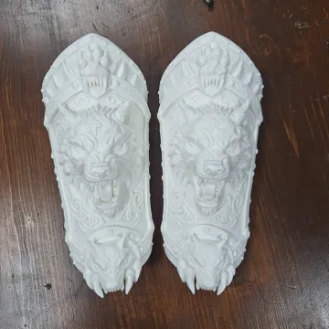 Letrero o emblema decorativo: Rüstung Fenrir - Arm oder Schienbein — vista de referencia 5