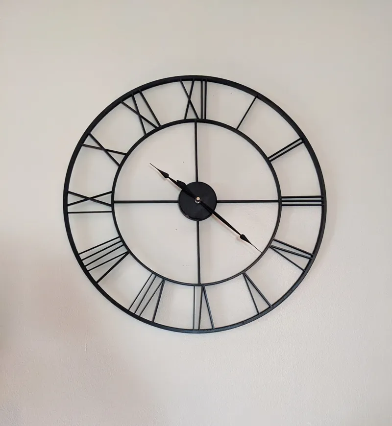 Roman Numeral Wall Clock
