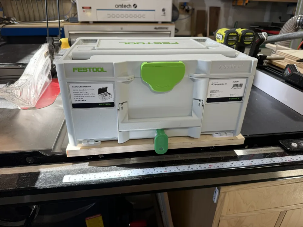 Festool Systainer T-Lock Extended Clamp for Shelf - Free 3D Print Model ...