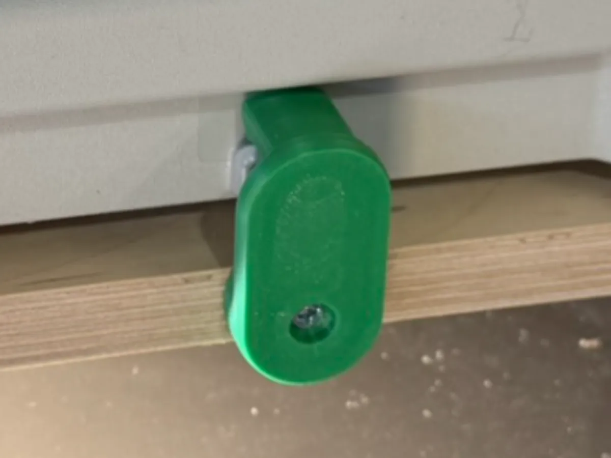 Festool Lock System Festool Systainer T-Lock Extended Clamp for Shelf - Free 3D Print Model ...