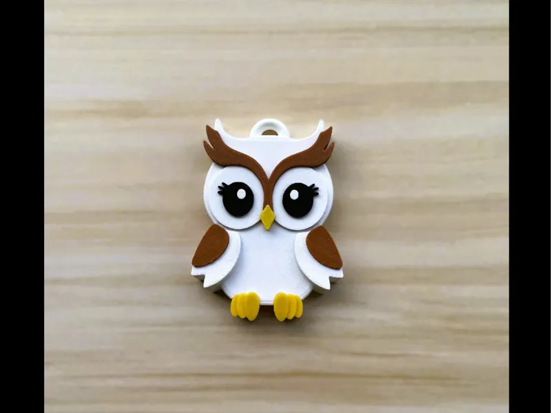 Owl Keychain (girl)