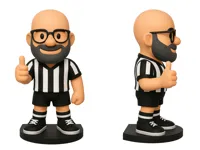 Mascotte pouce levé, emblème Botafogo FC — photo 2
