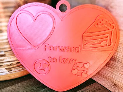 Forward to love sign
