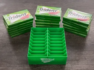 Trident Gum Pack Holder (9 Packs & 18 Packs)