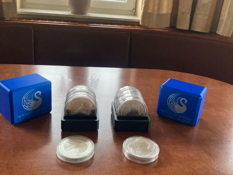 1 kg Silver Coin Storage Box