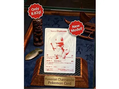 Hawaiian Charmander Pokemon Card