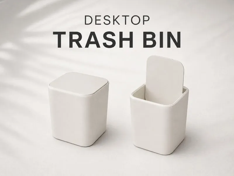 Desktop Trash Bin